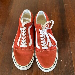 Burnt orange vans